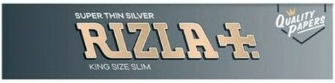 RIZLA KING SIZE SLIM SILVER ROLLING PAPER