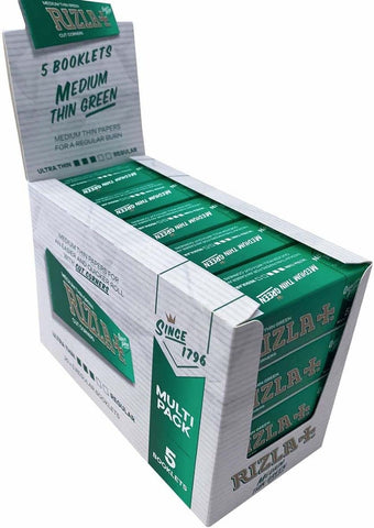 Rizla Medium Thin Rolling Papers with Cut Corners